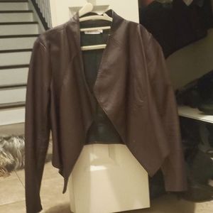 Leather jacket